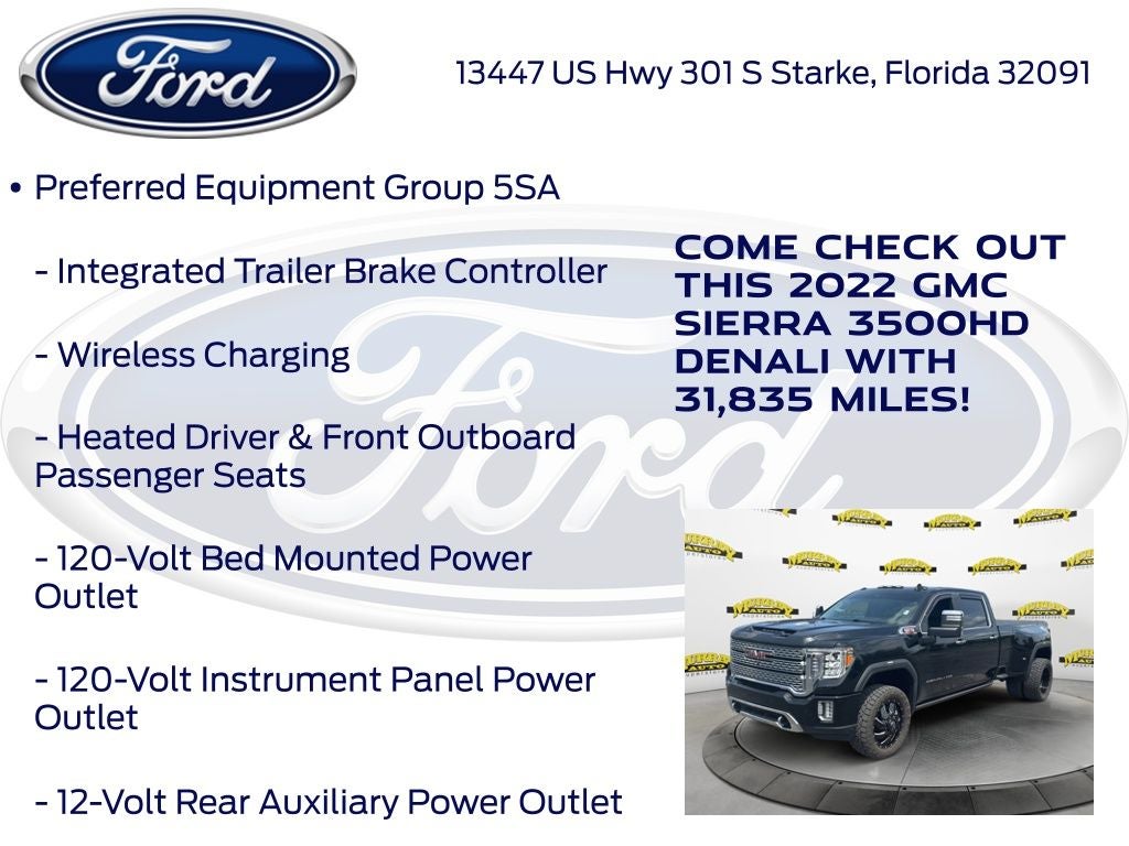 2022 GMC Sierra 3500HD Denali