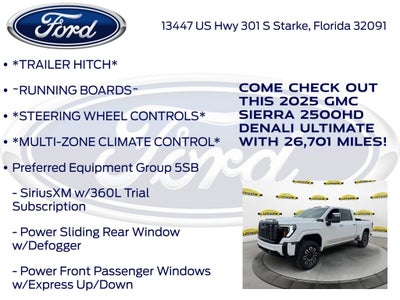 2025 GMC Sierra 2500HD Denali Ultimate