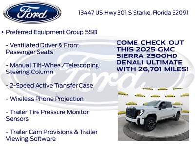 2025 GMC Sierra 2500HD Denali Ultimate