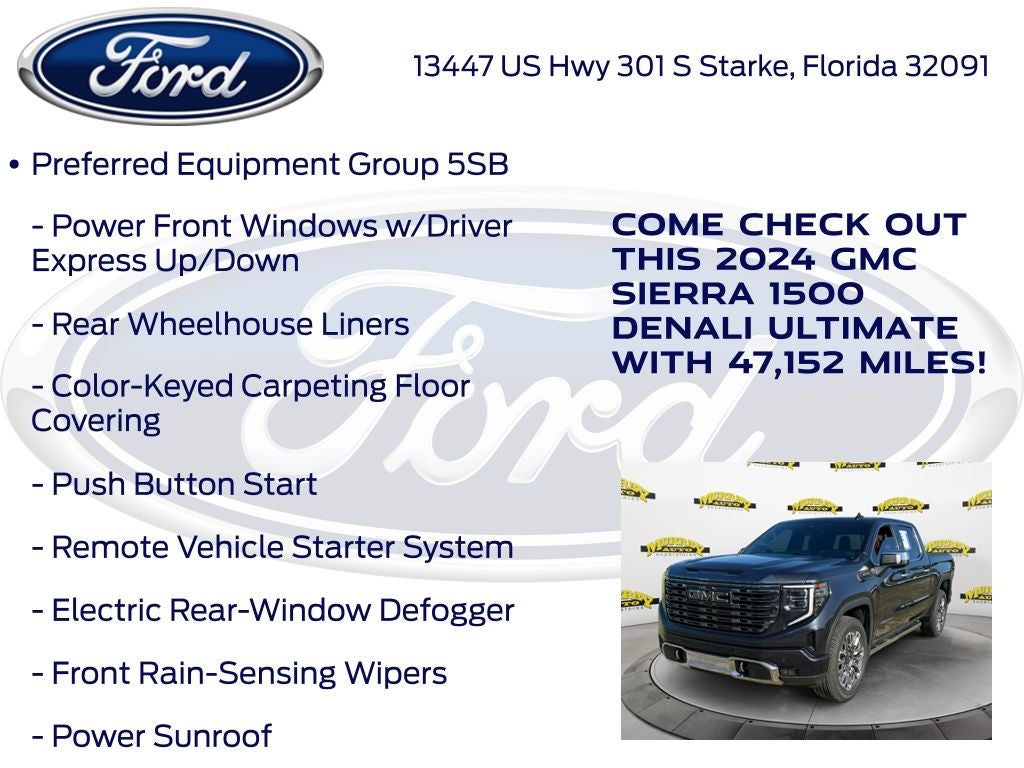 2024 GMC Sierra 1500 Denali Ultimate