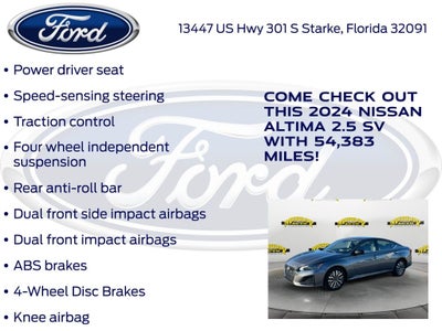 2024 Nissan Altima 2.5 SV