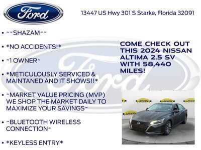 2024 Nissan Altima 2.5 SV