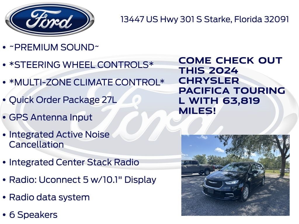2024 Chrysler Pacifica Touring L