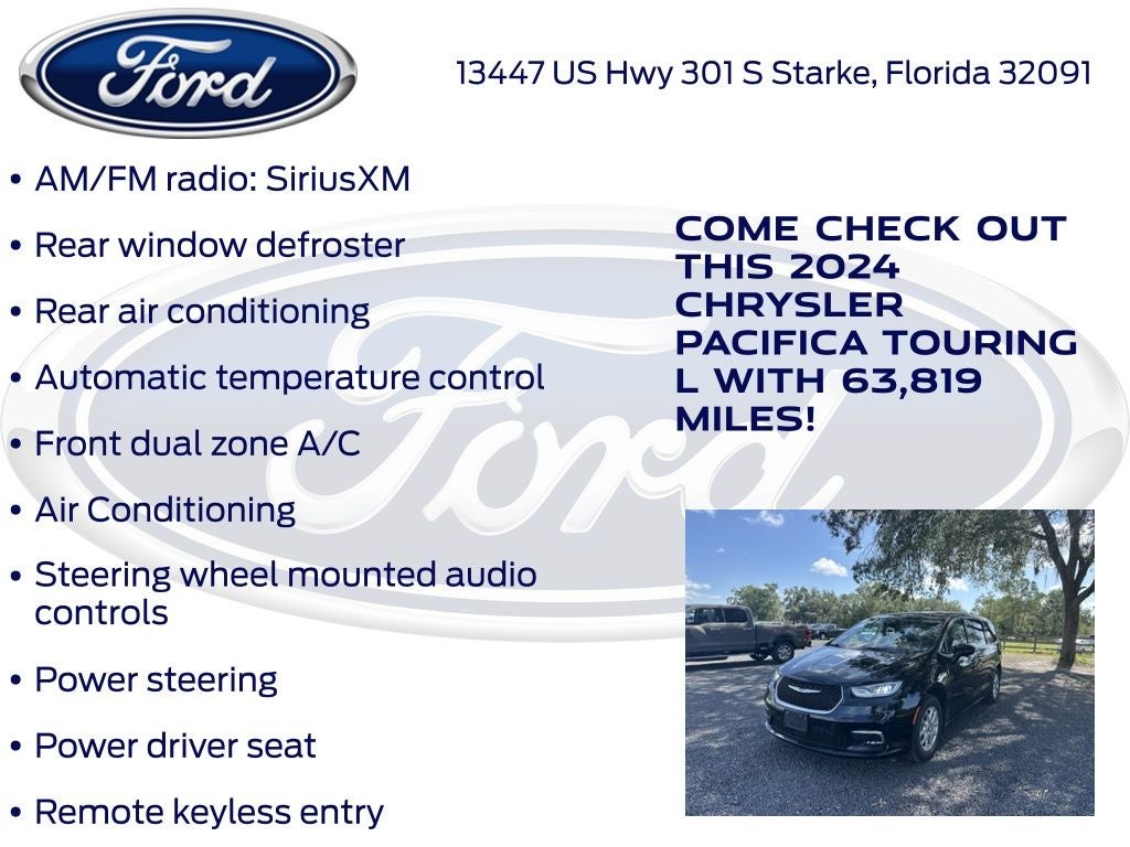 2024 Chrysler Pacifica Touring L