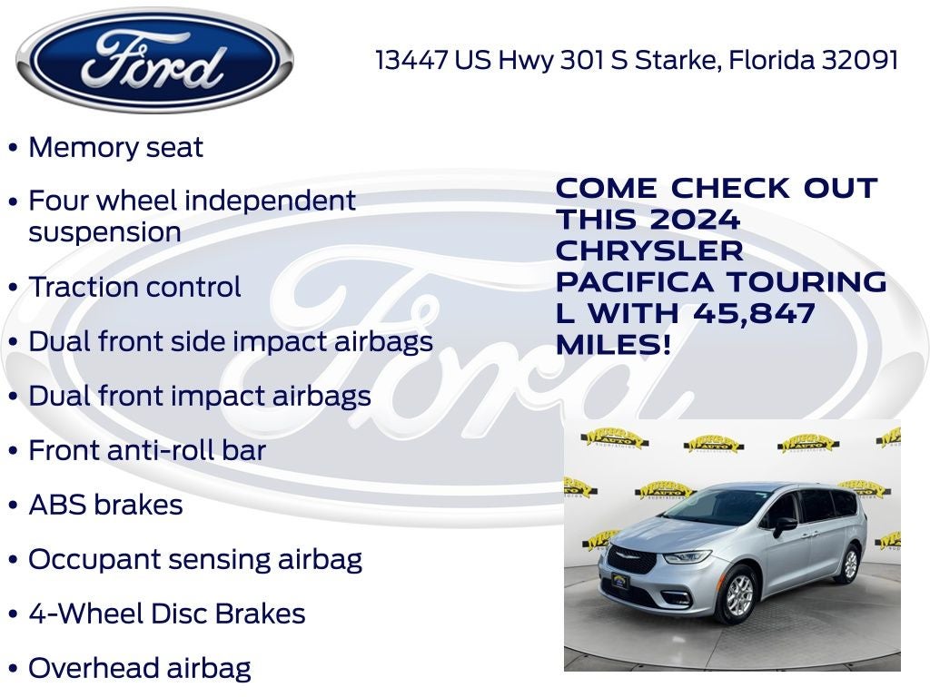 2024 Chrysler Pacifica Touring L