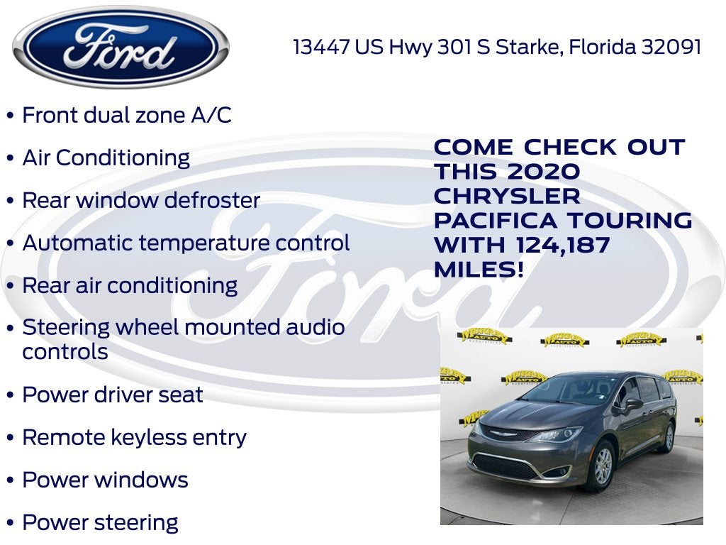 2020 Chrysler Pacifica Touring