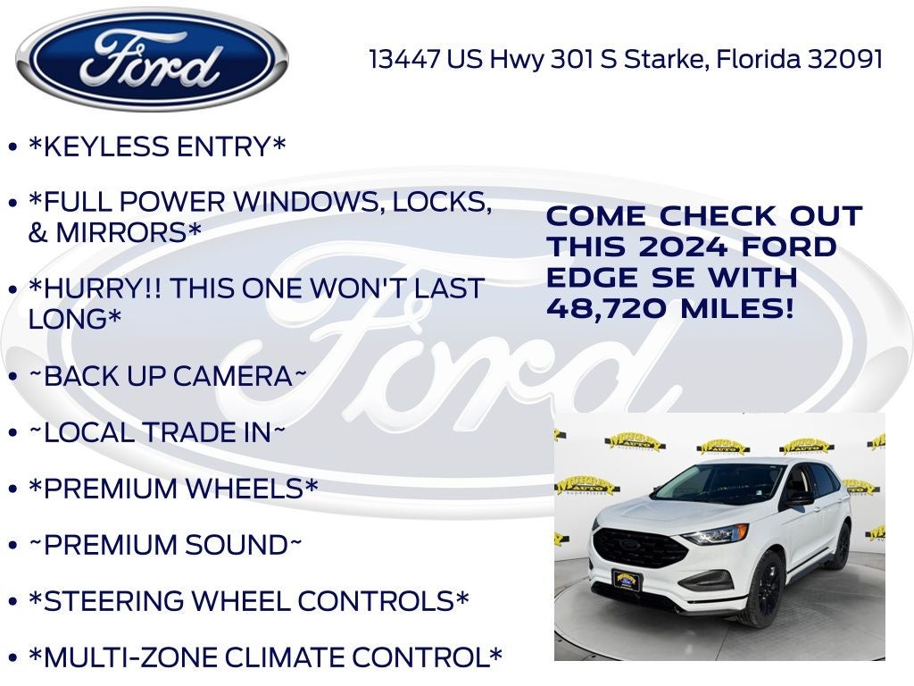2024 Ford Edge SE