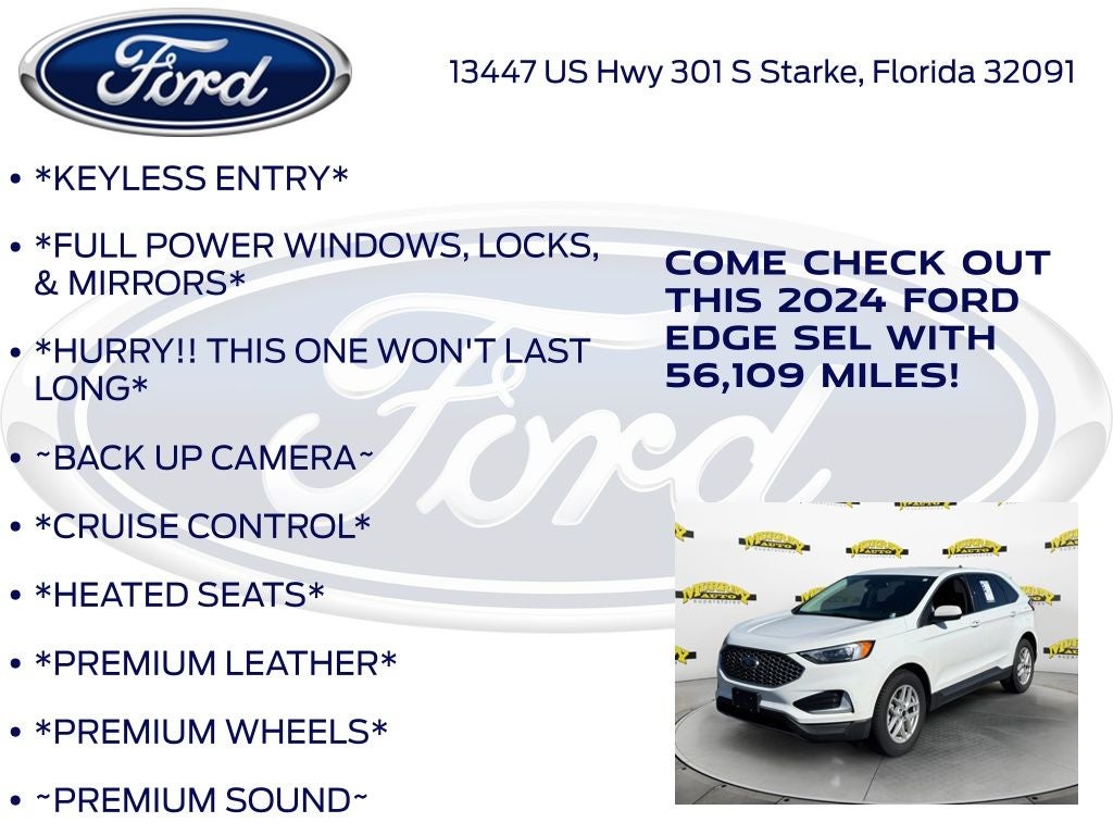 2024 Ford Edge SEL