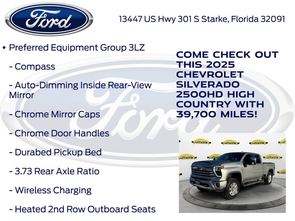 2025 Chevrolet Silverado 2500HD High Country