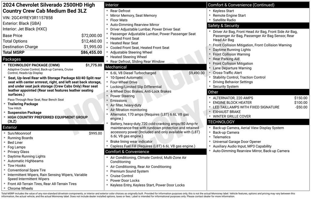 2024 Chevrolet Silverado 2500HD High Country