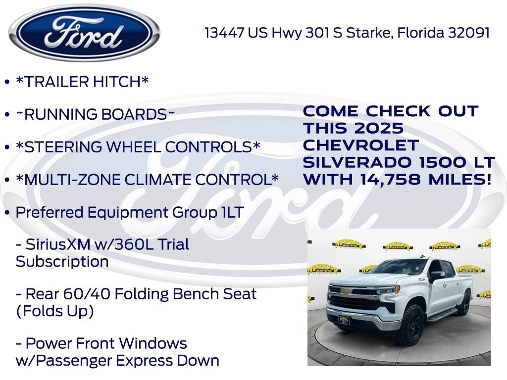 2025 Chevrolet Silverado 1500 LT LT1