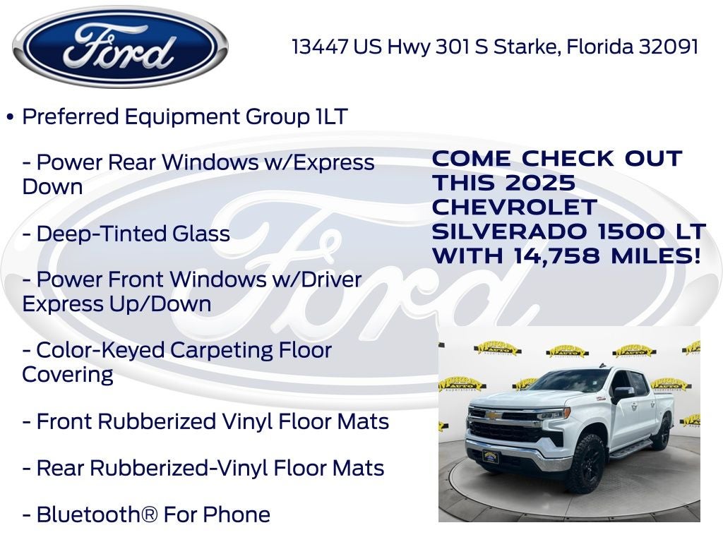 2025 Chevrolet Silverado 1500 LT LT1