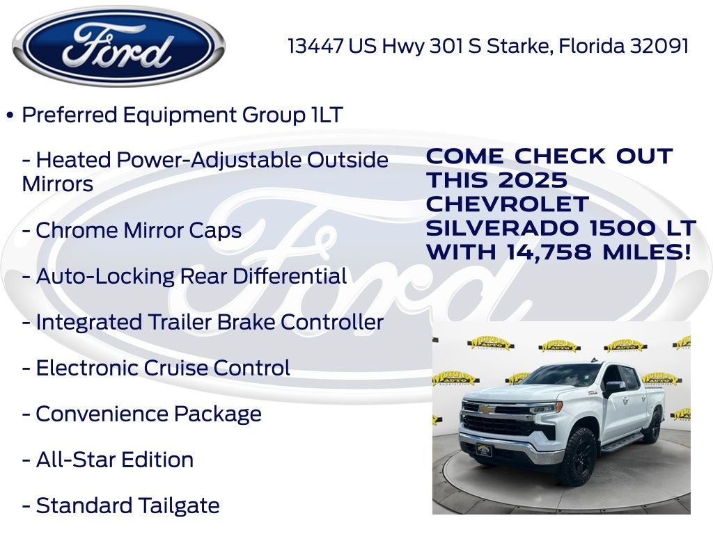 2025 Chevrolet Silverado 1500 LT LT1
