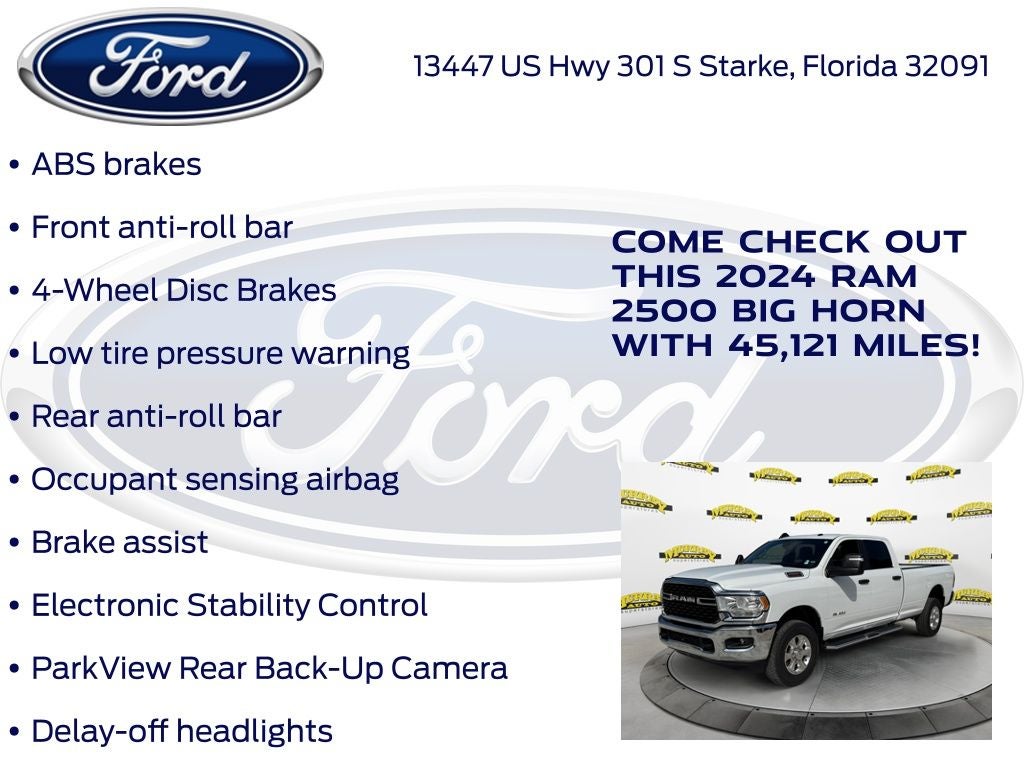 2024 RAM 2500 Big Horn