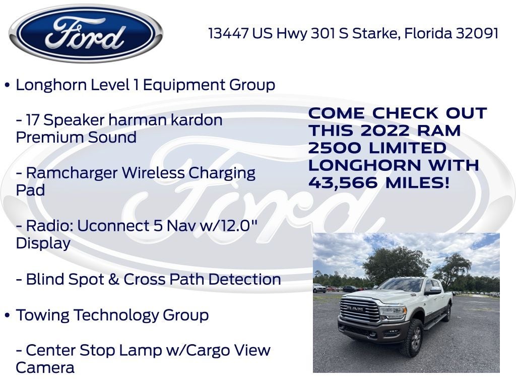 2022 RAM 2500 Longhorn