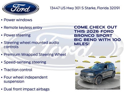2026 Ford Bronco Sport Big Bend 200A