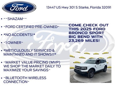 2025 Ford Bronco Sport Big Bend