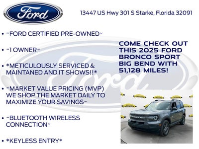 2025 Ford Bronco Sport Big Bend