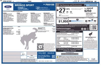 2025 Ford Bronco Sport Big Bend 200A