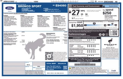 2025 Ford Bronco Sport Big Bend 200A