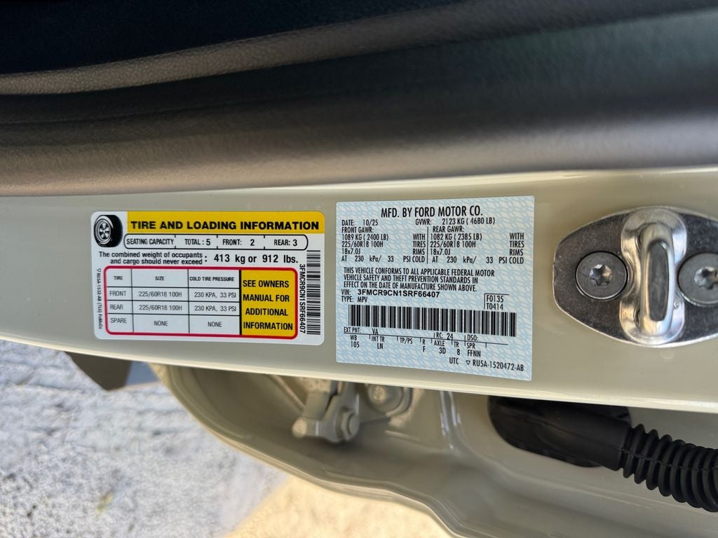 2025 Ford Bronco Sport Outer Banks 300A