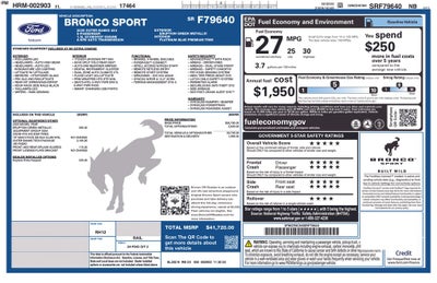 2025 Ford Bronco Sport Outer Banks 300A