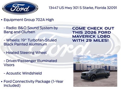 2026 Ford Maverick Lobo High 702A