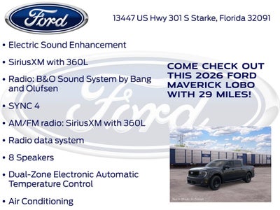 2026 Ford Maverick Lobo High 702A