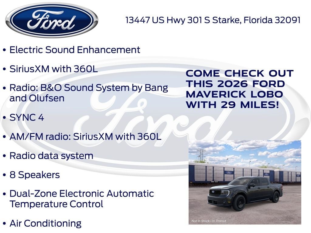 2026 Ford Maverick Lobo High 702A