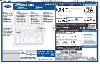 2026 Ford Maverick Lobo High 702A