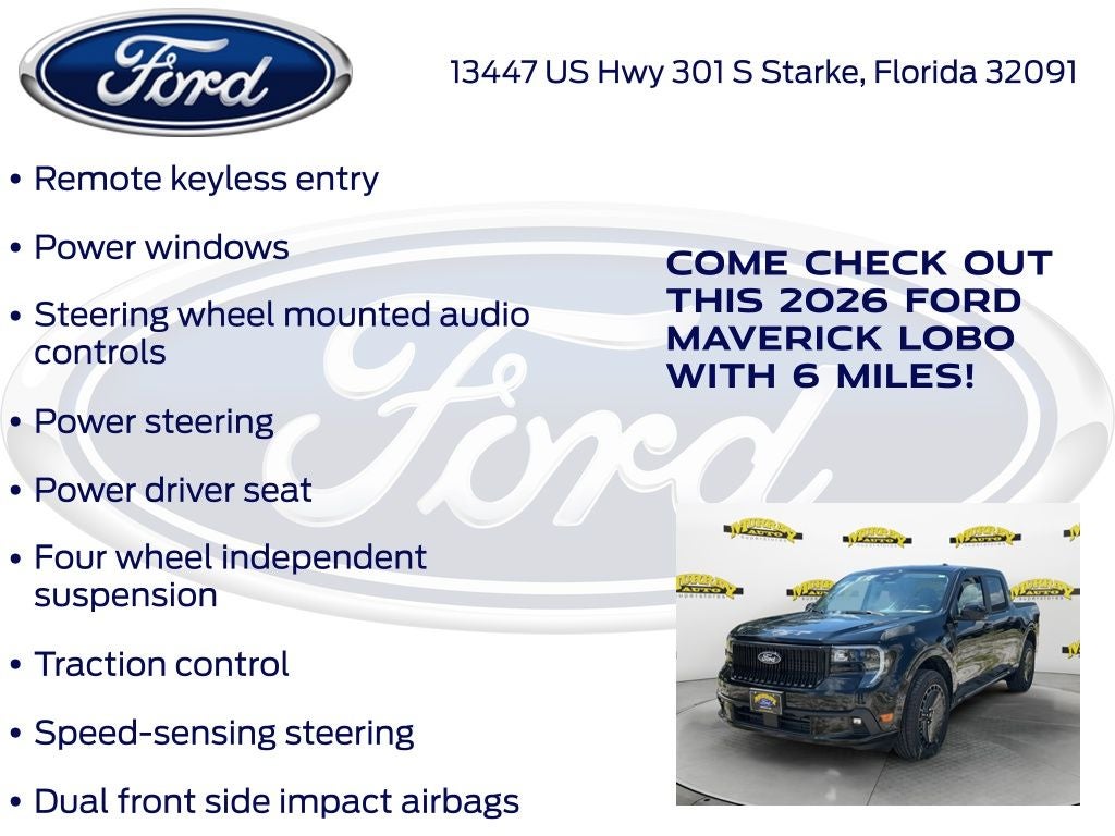2026 Ford Maverick Lobo Standard 402A