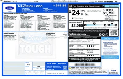 2026 Ford Maverick Lobo Standard 402A