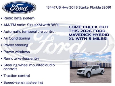2026 Ford Maverick XL 100A