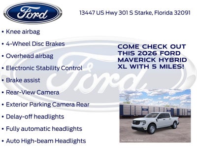 2026 Ford Maverick XL 100A