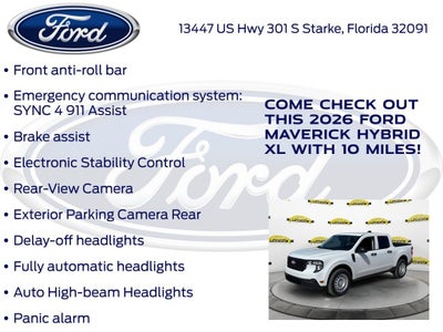 2026 Ford Maverick XL 100A