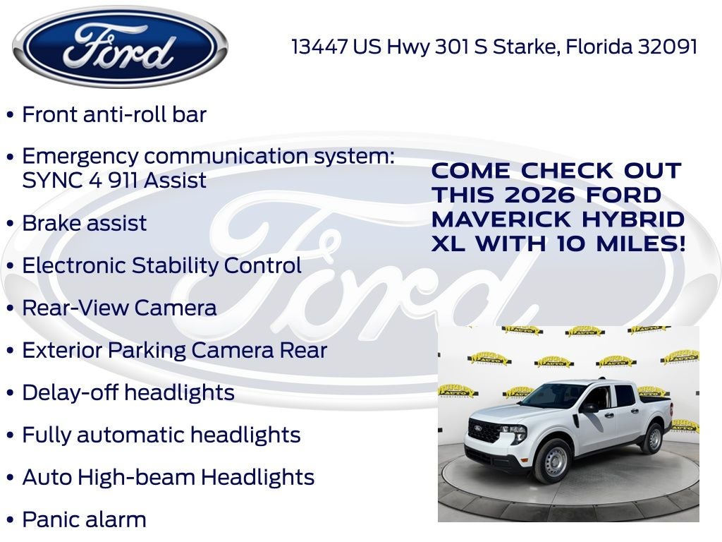 2026 Ford Maverick XL 100A