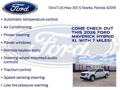 2026 Ford Maverick XL 100A