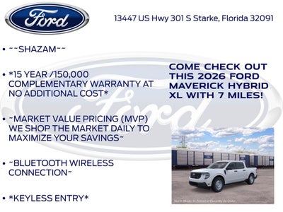 2026 Ford Maverick XL 100A