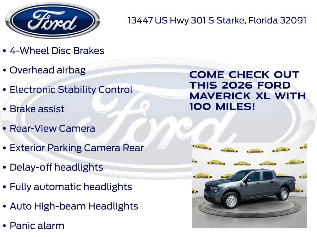 2026 Ford Maverick XL 100A