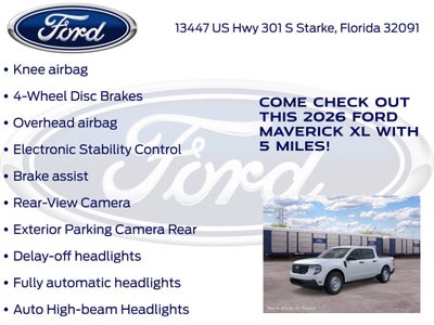 2026 Ford Maverick XL 100A