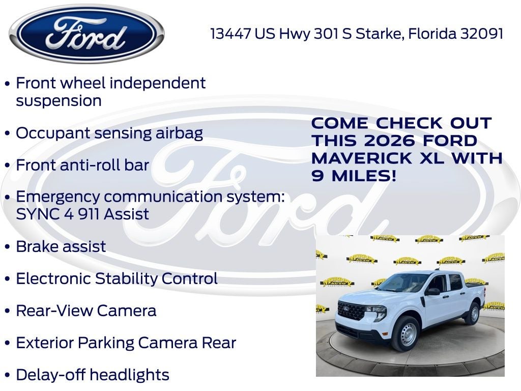 2026 Ford Maverick XL 100A