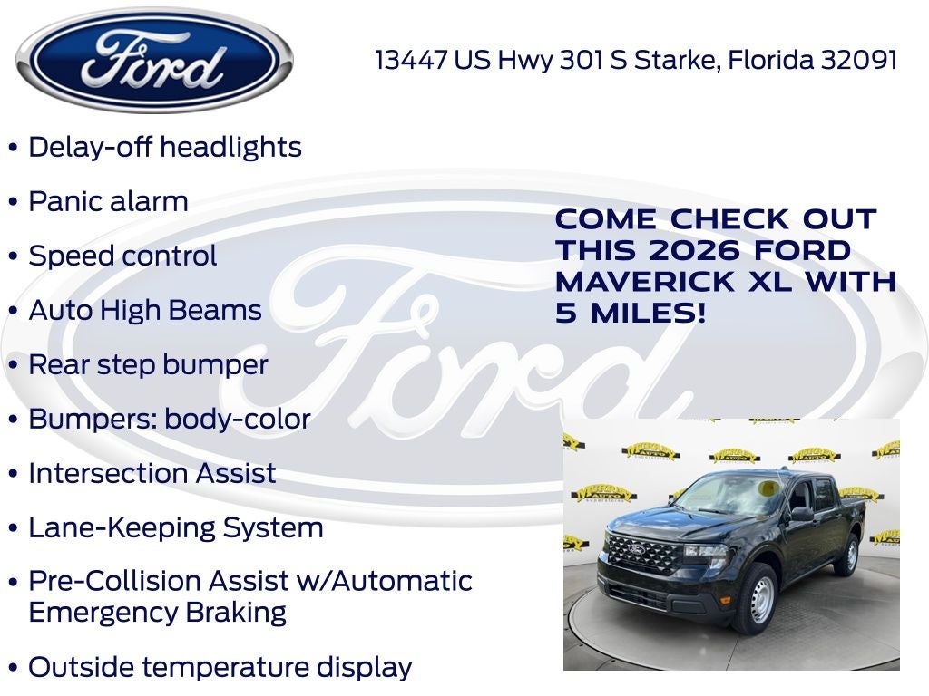 2026 Ford Maverick XL 100A