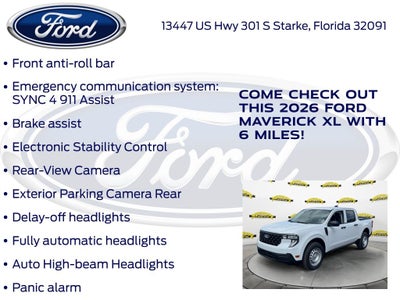 2026 Ford Maverick XL 100A