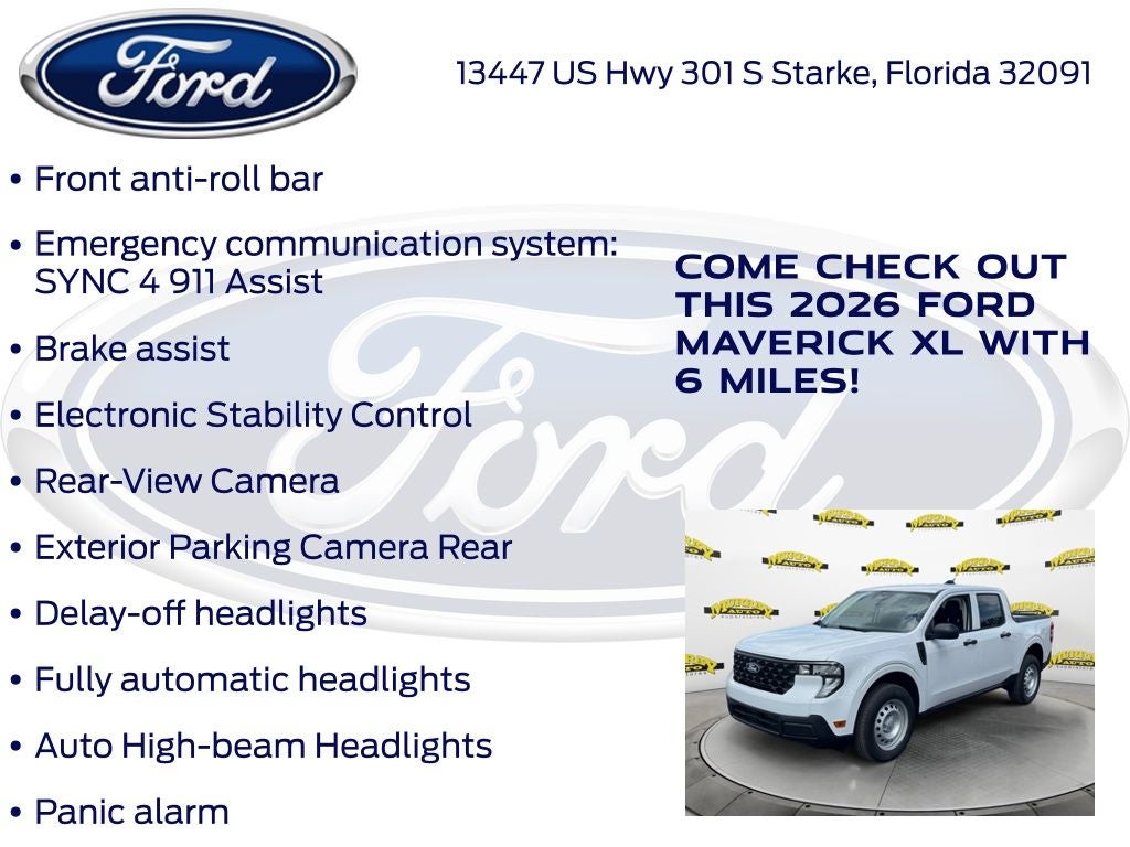 2026 Ford Maverick XL 100A