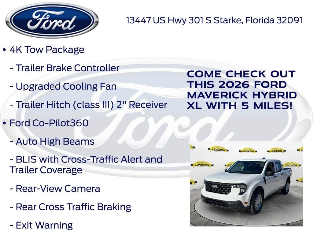 2026 Ford Maverick XL 101A