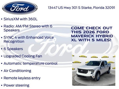 2026 Ford Maverick XL 101A