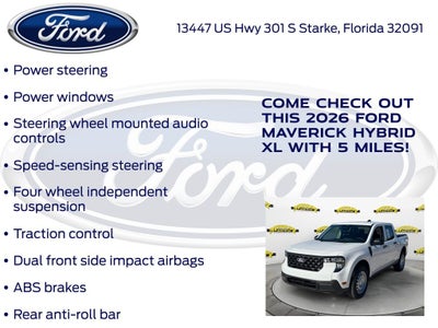 2026 Ford Maverick XL 101A