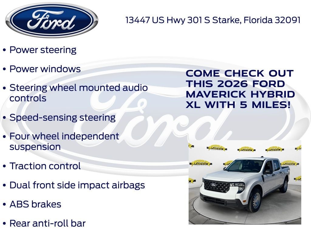 2026 Ford Maverick XL 101A