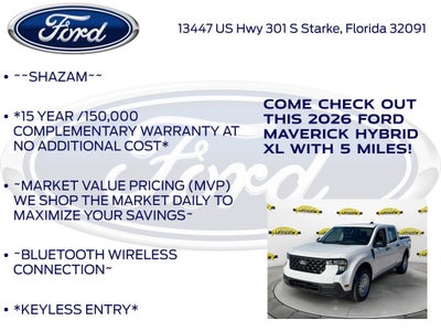 2026 Ford Maverick XL 101A