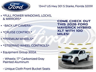 2026 Ford Maverick XLT 300A